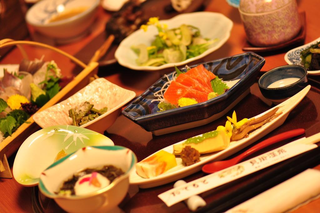 Kaikake Onsen Hotel Юзава Екстериор снимка